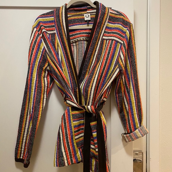 Striped Anthropologie coat - Picture 2 of 8